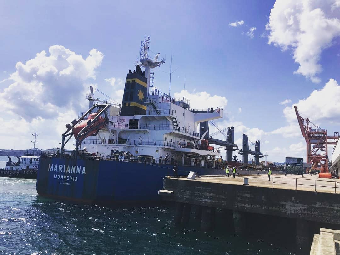 POICLDU's tweet photo. 56,000DWT vessel at #POIC Dry Bulk Terminal #MVMarianna
#poic
#poicport
#port
#poiclahaddatu https://t.co/MK5XV2IvYw