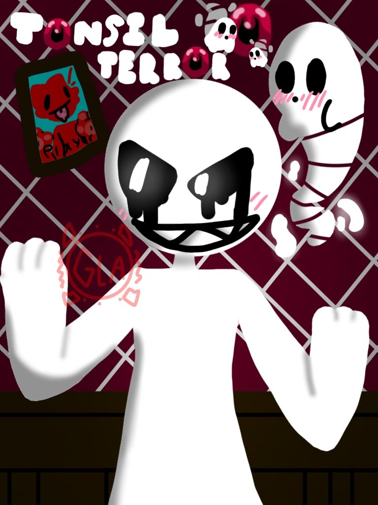 GracieLynnAdam1's tweet photo. Tonsil Terror Fanart #tonsilterror #ghost #fanart #art #uwu @adampi @MarukiHurakami https://t.co/qbNxQMFqd7