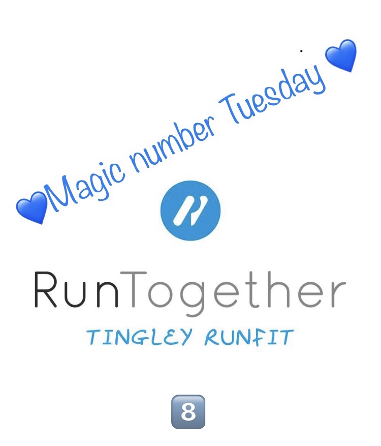 TingleyRunFIT's tweet photo. This weeks magic number is 8!
Looking forward to seeing what creative ideas everyone comes up with!
Don’t forget to share your ideas with us! 💙
#virtualTRF #magicnumbertuesday #selfie https://t.co/Il4hdICyBF