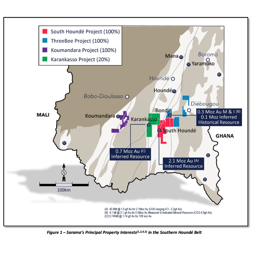 Sarama Resources Drilling Set To Recommence On Our Karankasso Jv Following Up 21m 14 6g T Gold Drilled At Tiebi Part Of The Bantou Project Managed By Semafo More T Co Syowzt4uli Swa V