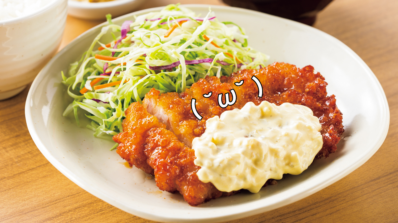 やよい軒 公式 おはようございます 今日は4月17日 そう よい南蛮の日 ですが やよい軒の チキン南蛮定食 はお疲れのようです タルタルソースのお布団でお休み中です T Co O8jhu0egk0 Twitter