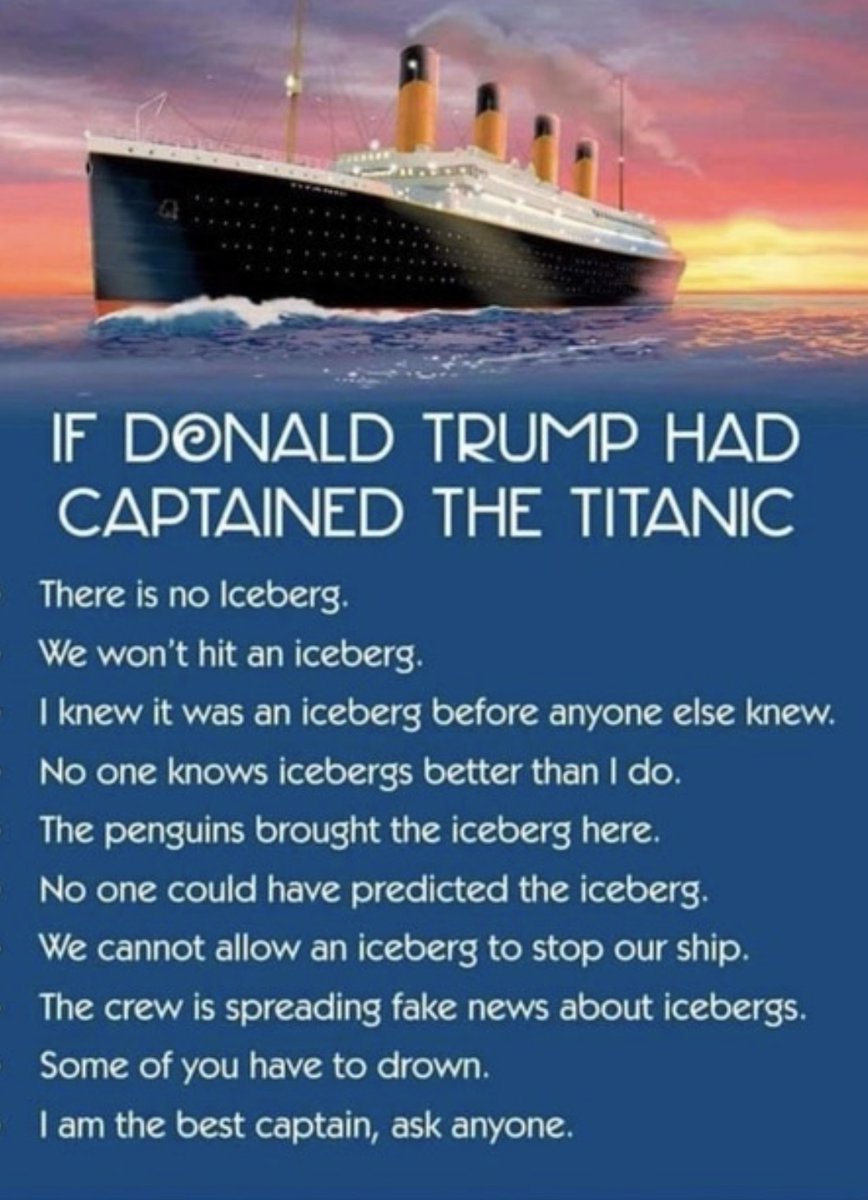 Trump &amp; The Titanic.