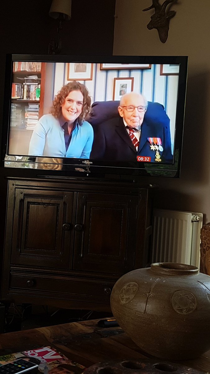 LillieeWalshh's tweet photo. The world needs more people like Captin Tom!

Proud to be British!
@BBCNews #BBCBreakfast https://t.co/3bjjZkmW3W