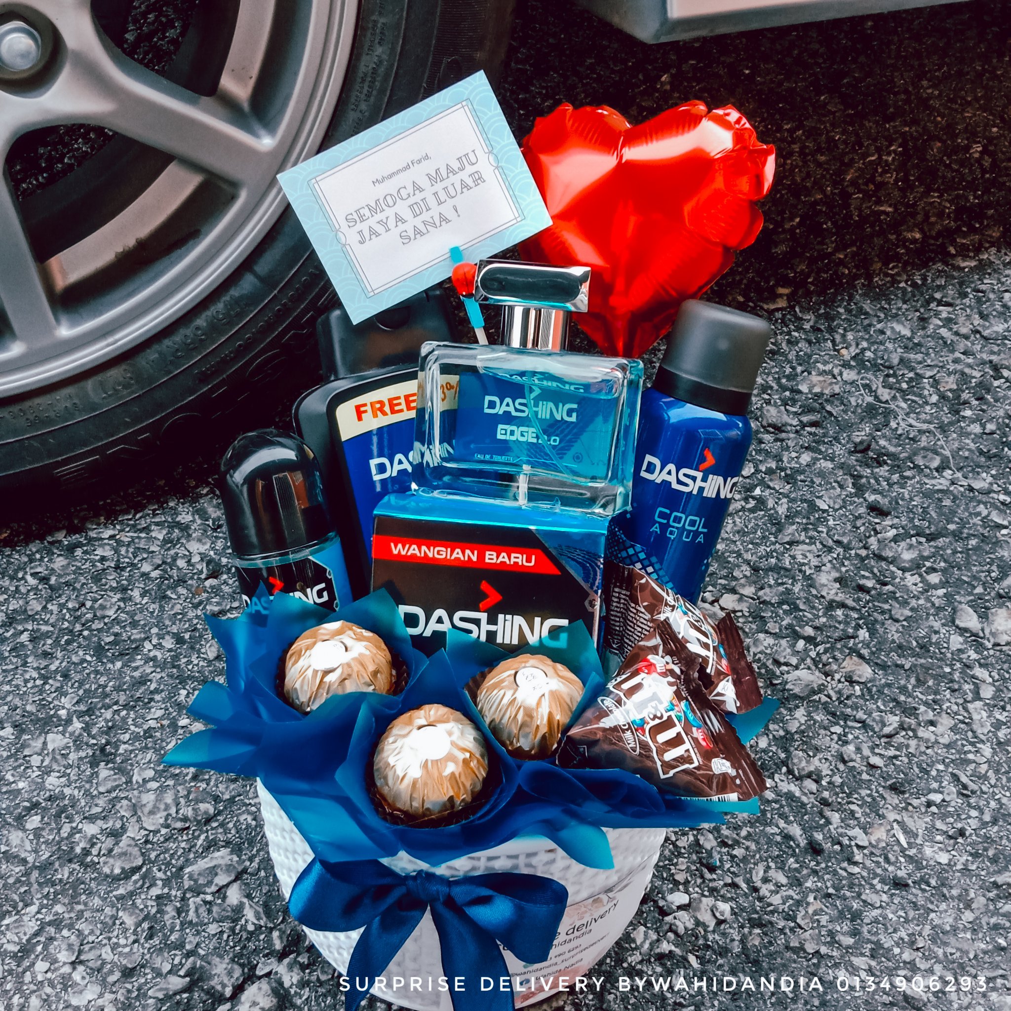 Dashing perfume set bouquet sales