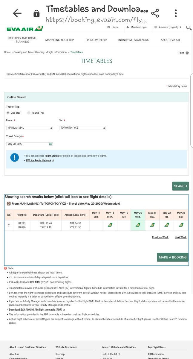 mtrabilla's tweet photo. To those who need assistance and currently in the Philippines. 
So, I sent an email to manila@evaair.com and they sent me this link:
https://t.co/bFDaaNg2CF
This basically allows you to check EVA AIR's available flights. 
It means available when you see the tail logo/icon. https://t.co/8GByKQOH91