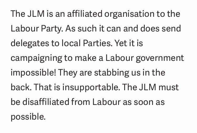 The Jewish Labour Movement has stabbed Labour in the back with the help of Israeli intelligence (they changed this article after an outcry) 5