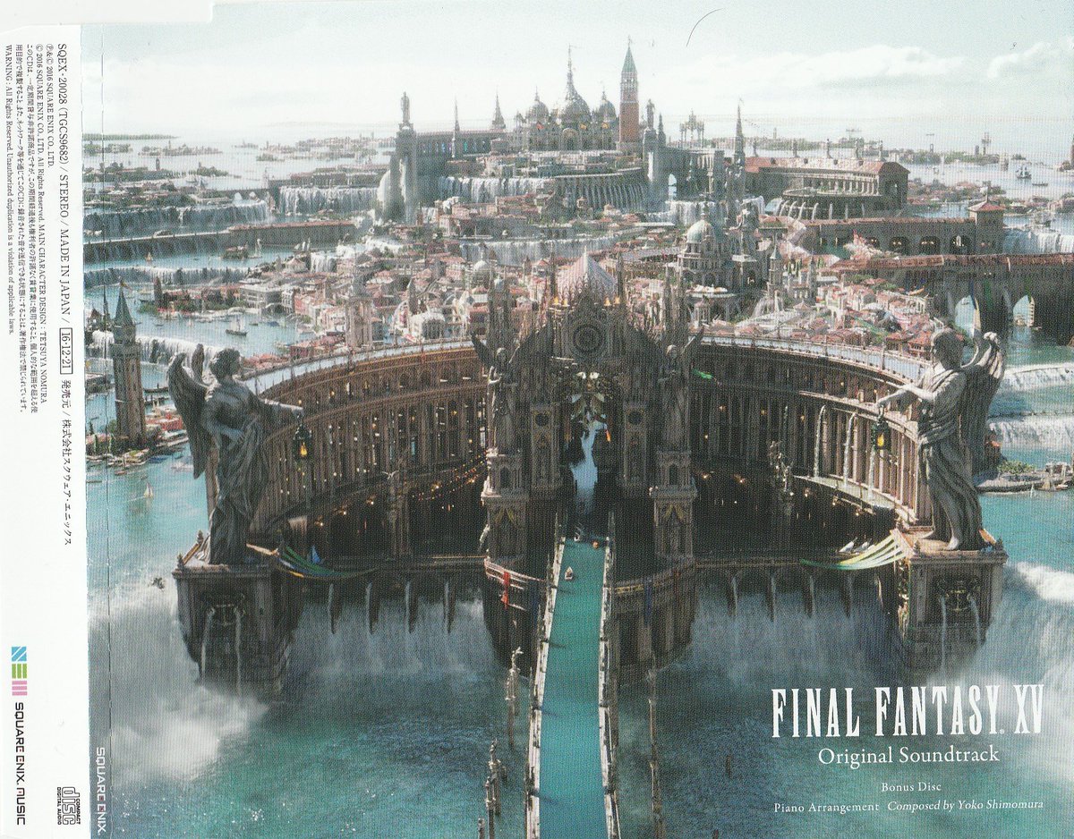 dail15_noctis's tweet photo. FFXV - Ost :
Soundtrack Edition limited (3)
#FinalFantasyXVUniverse #ファイナルファンタジーXV #FFXV #FF15 #dawnofthefuture #FFVersusXIII #FinalFantasyXV #FinalFantasy15 #FinalFantasy #FFvsXIII #音楽 #OST #Music2016 https://t.co/VAtpuuRJrS