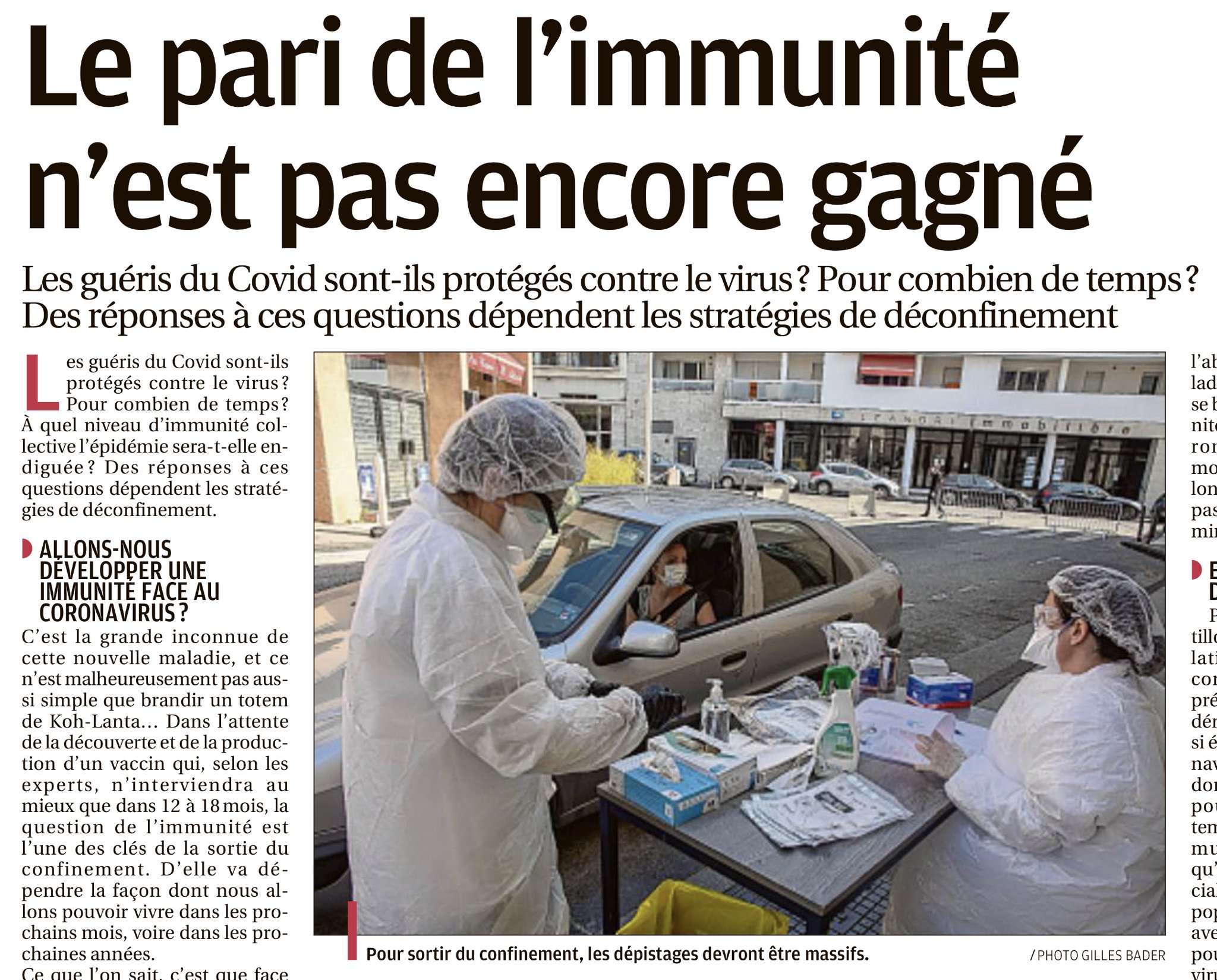Ap Hm Hopitaux Universitaires De Marseille Danslapresse Coronavirus Face Au Covid19 Le Pari De L Immunite N Est Pas Encore Gagne Les Gueris Du Covid Sont Ils Proteges Contre Le Virus