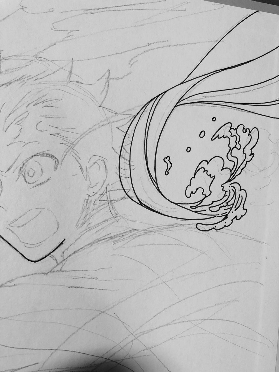 引き続き描き慣れないキャラを描くんです。
友人の甥っ子は純粋無垢な子鬼なのだ? 