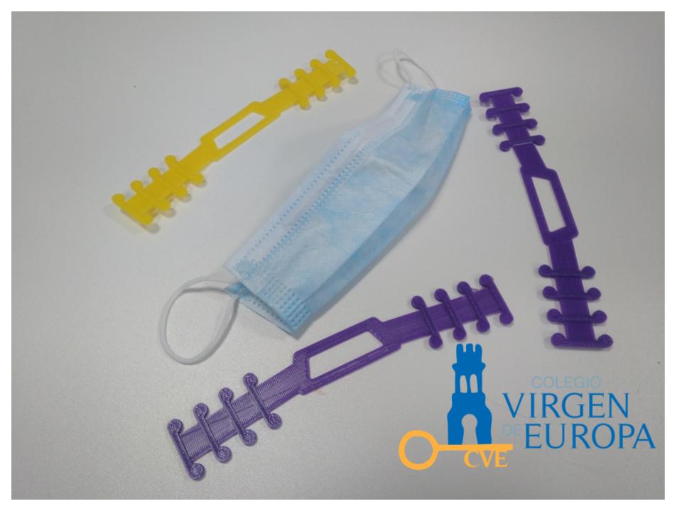 Colegio_CVE's tweet photo. La @FundacionCVE  y el departamento de tecnología se han coordinado para crear en nuestras impresoras 3D piezas de enganche de mascarillas para los sanitarios madrileños. Esperamos de todo corazón que sean de utilidad. Mucho ánimo y gracias @SaludMadrid @ComunidadMadrid 😷 https://t.co/PG73OqQjLe