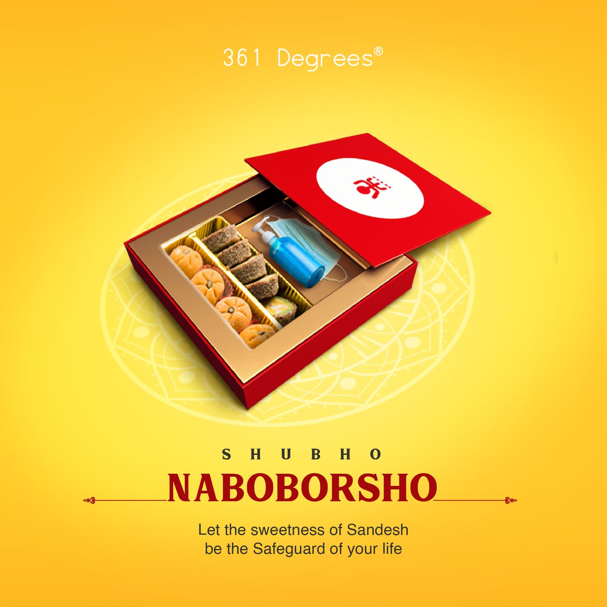 Let the new year fill you with a new taste of life, one that is safe and healthy.
Shubho Naboborsho!

#SubhoNoboBorsho #SubhoNababarsha #PoilaBaisakh #BengaliNewYear #361Degrees #Kolkata #StaySafe
