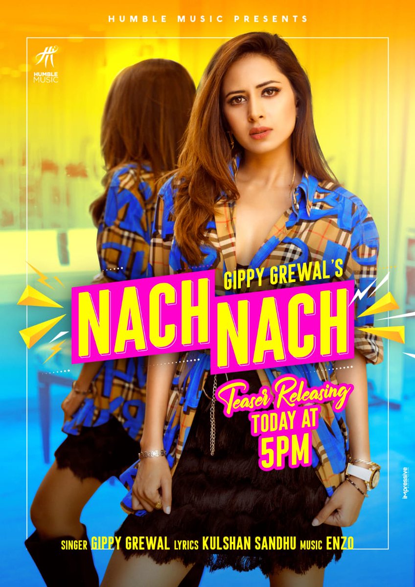 Get readyyy for #nachnach .
<a href="/GippyGrewal/">Gippy Grewal</a> <a href="/TheHumbleMusic/">Humble Music</a>