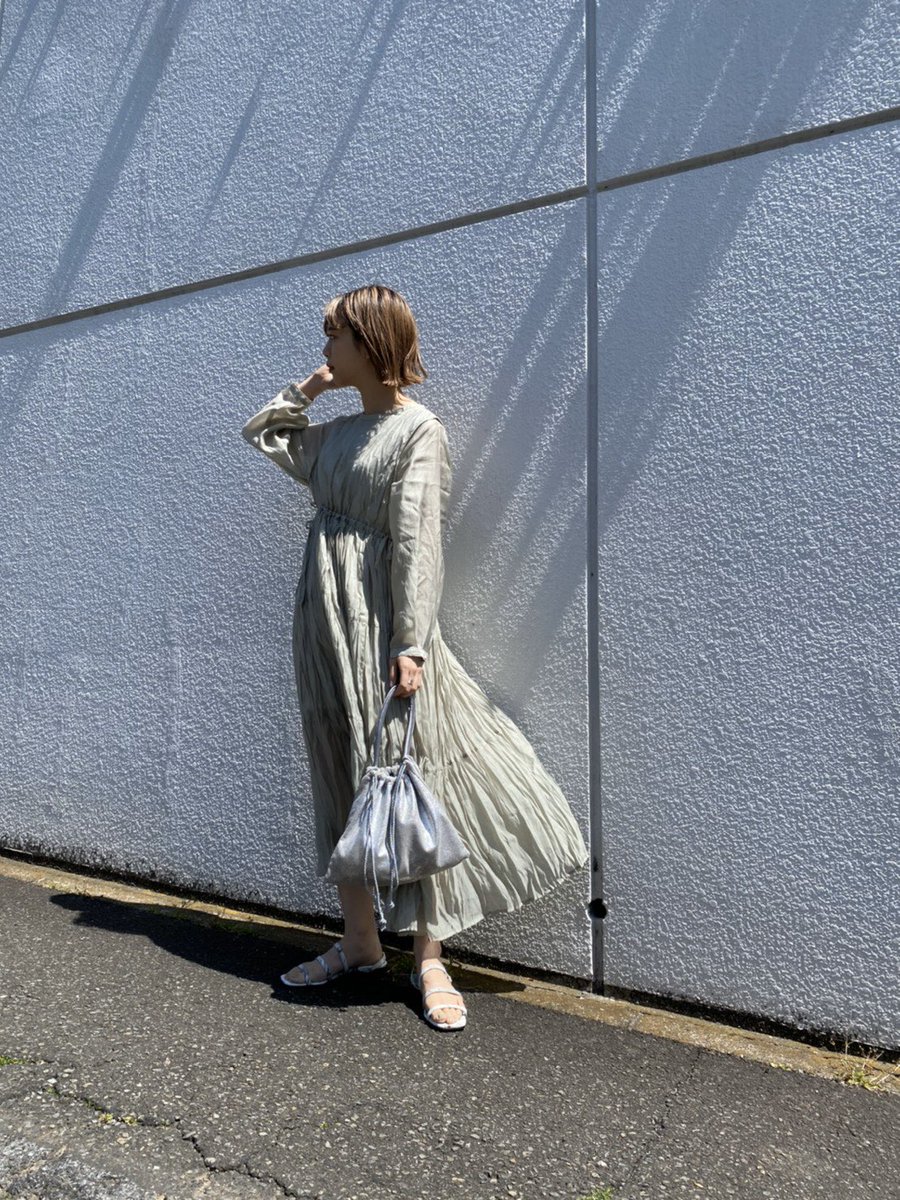 Kastane V Tvittere Item シアーティアード ワッシャーワンピース 7900 Tax T Co Zbfowdfkgj