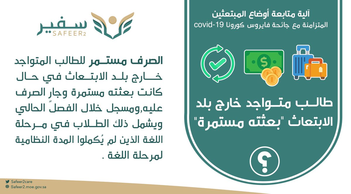 ssc_care's tweet image. إجابات #سفير2  لبعض التساؤلات  
وفـــق الإجـــــــراءات الاستثنائيـــة 
المتزامنـــــة مــــع #جائحة_كورونا