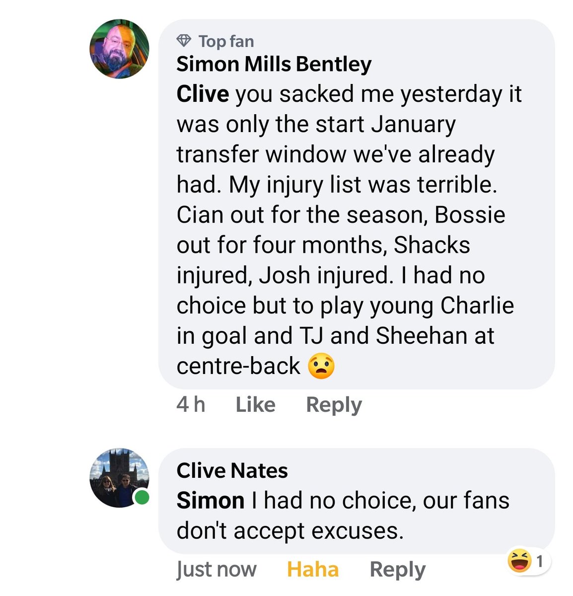 I LOVE our football club! ❤️👹