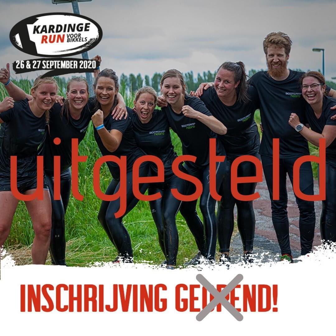 ❌INSCHRIJVING UITGESTELD❌
Vanwege COVID-19 zijn momenteel alle evenementen verboden. Voor we de inschrijving open zetten, willen we eerst afwachten wat de overheid beslist over evenementen na 1 juni en meer duidelijkheid over wat de nieuwe '1,5 meter maatschappij' inhoudt.