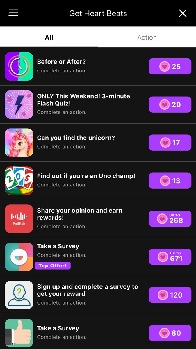 MUBEAT VOTING PREPARATION• install mubeat• click on “store” on the upper right corner• watch ads so you can get free beats that will be used for voting• you can watch up to 15 ads per hour!• you can also accomplish missions to get heart beats for free!