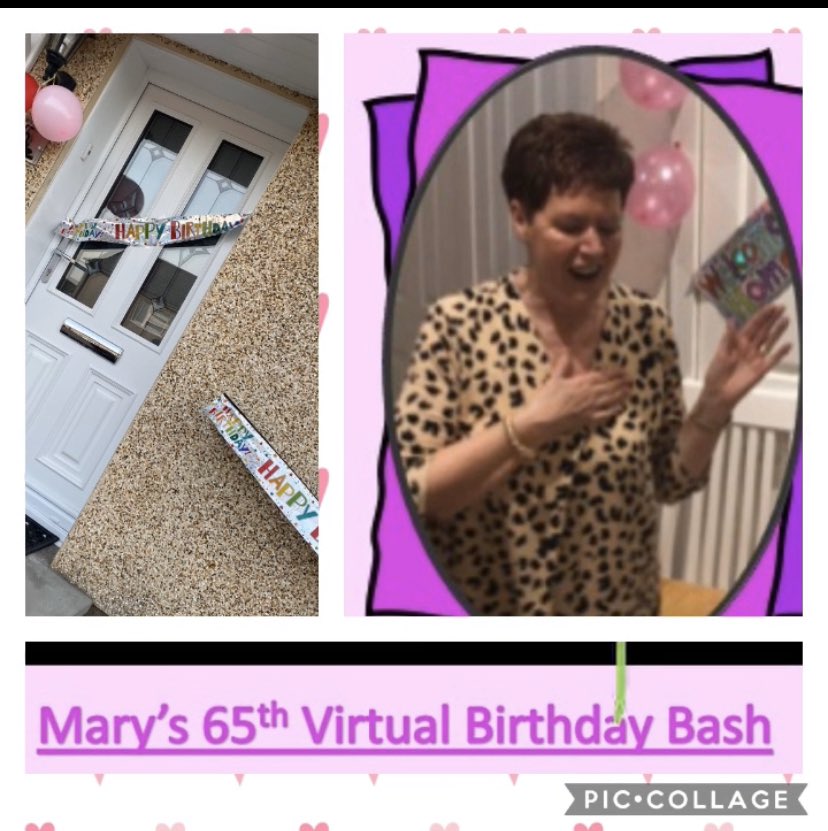 MrsNScott2018's tweet photo. Happy 65th Birthday to my AMAZING Mum! This is definitely not how I would have planned her special birthday. For now, it will be a virtual party for family and friends. Technology, PLEASE just work with me today! #VirtualBirthdayBash #StayAtHomeSaveLives ๐๐๐ฅ๐พ๐๐ป https://t.co/rANSIpejFf