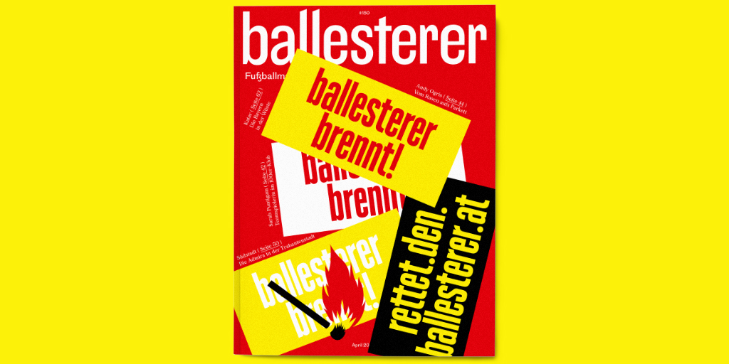 📢 „Hooliganversteher“ und „Ultraverherrlichung“ – der ballesterer hat von Beginn an Fanperspektiven und Stimmen aus der Kurve Raum gegeben. Das polarisiert. Wir finden aber: Es gehört zum Journalismushandwerk. 
ballesterer.at/2020/03/22/die…
