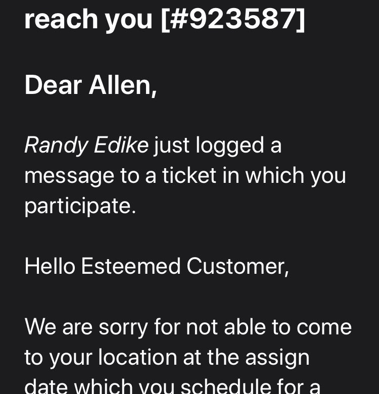funkyally's tweet photo. @wifisupport1 @tizeti That’s the screenshot from the mail trail from your customer care https://t.co/SkzMuxtjMo