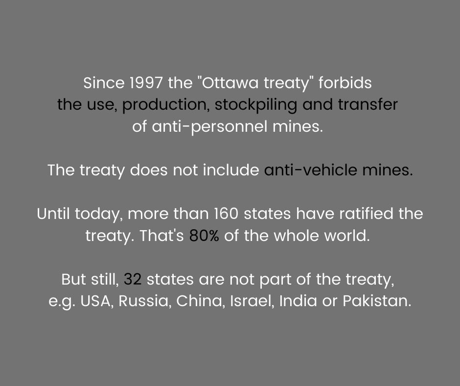 collective_49's tweet photo. Facts about #landmines No. 3.1
#TogetherAgainstMines #NoNewVictims #MineFreeWorld #minecontamination
@minefreeworld @MineMonitor
#StaySafe https://t.co/qYuYUY9FVb