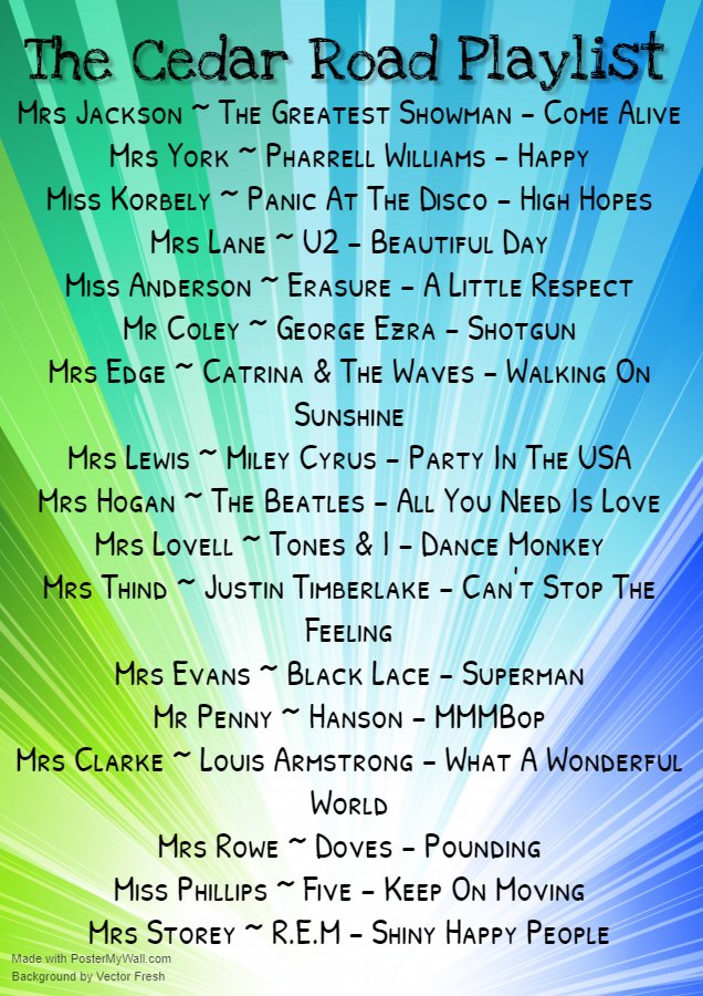 Cedar Road Primary tweet media