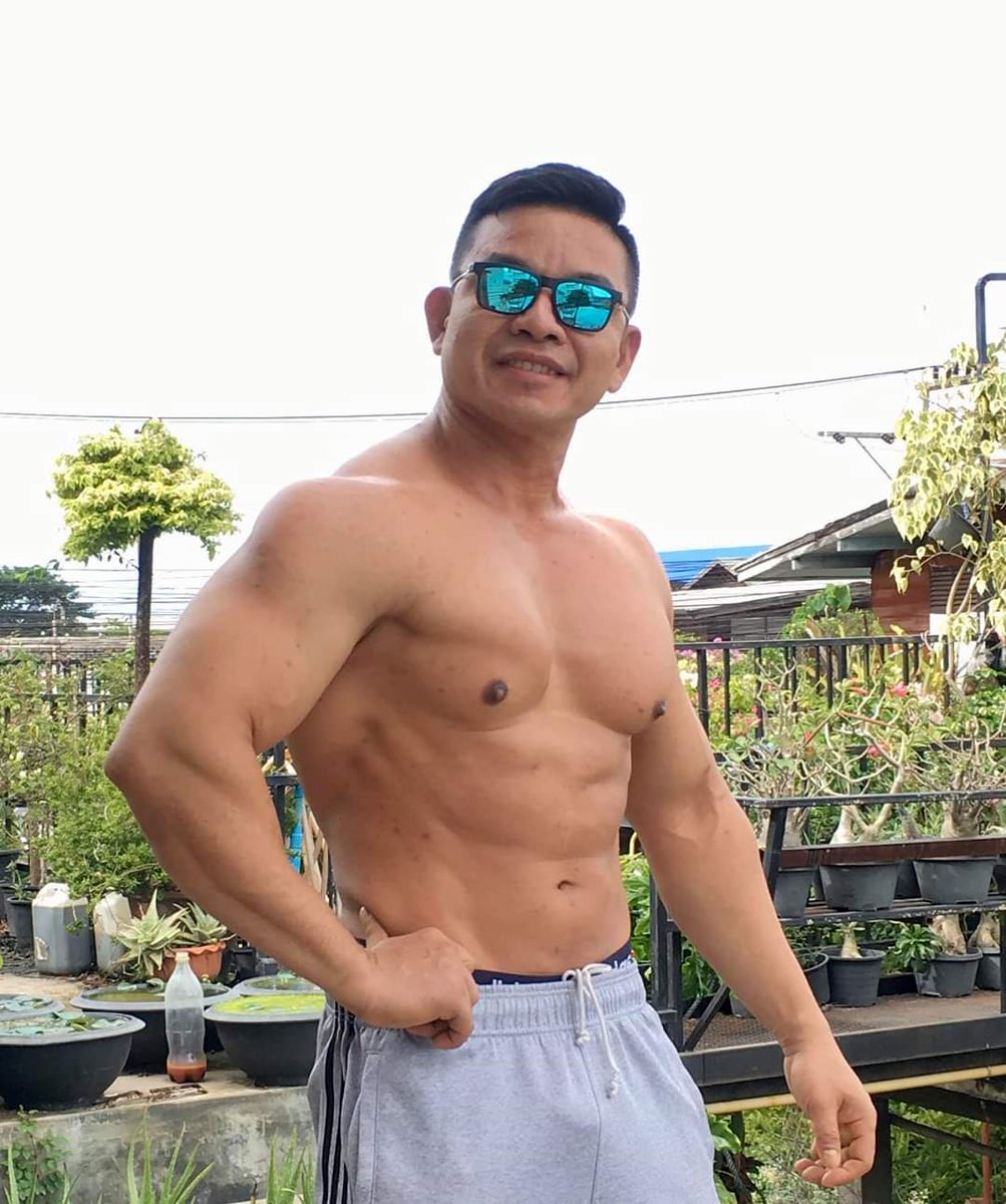 daddy_muscle5's tweet photo. Efek lockdown #dirumahaja 😎 https://t.co/0zKceEK86E