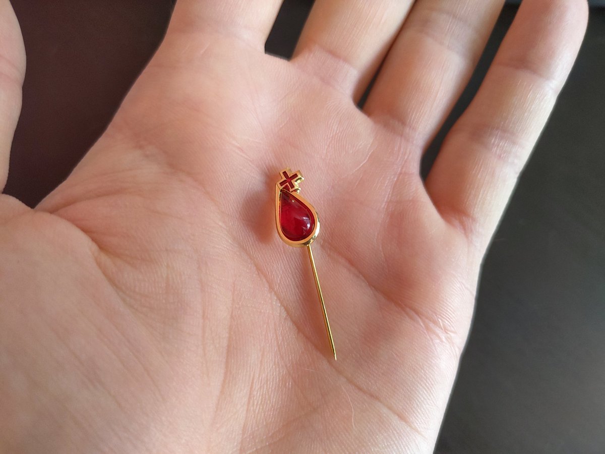 GaidinHammar's tweet photo. Today I swore a literal blood oath to my local hospital - I decided to donate blood (for the first time). Do the same if you can. #TwitterOfTime #BloodOfTime https://t.co/QOrmpSNRBN