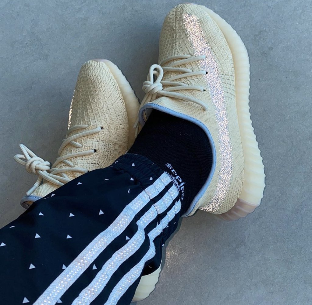 Drop Details adidas Yeezy BOOST 350 V2 Linen Sneaker