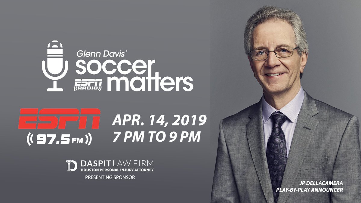 Soccer Matters At On Twitter We Continue Our Mls25 Series On Soccermatters With Glenndavissoc Tonight We Look Back In Mls History With The Legendary Jp Dellacamera 7 P M Ct