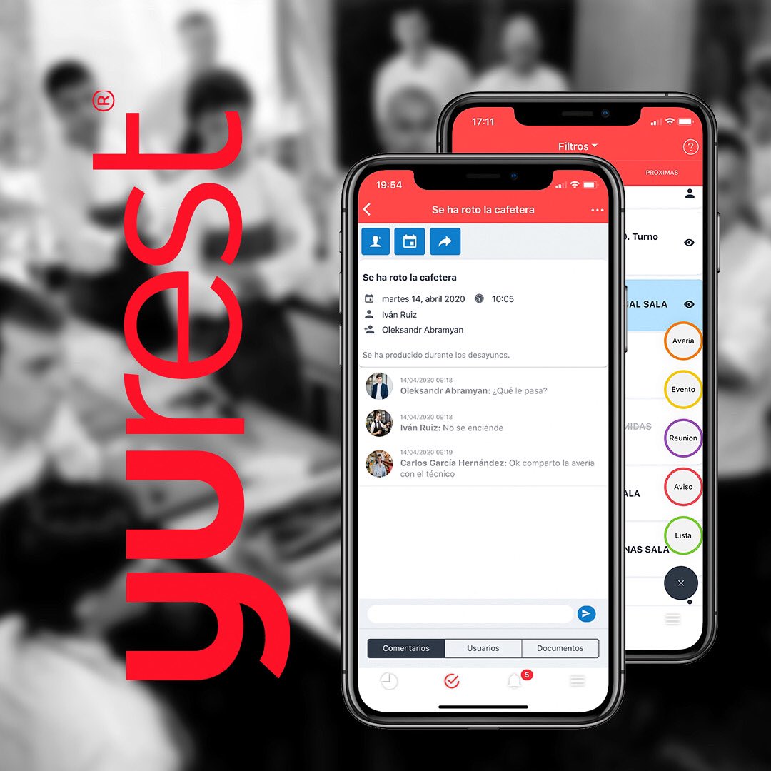 Con nuestro módulo de comunicación controlarás las comunicaciones de todo el equipo y las incidencias que se produzcan en tiempo real. 
Con esta herramienta nunca quedará en el olvido ninguna gestión y podrás hacer el seguimiento de todas las acciones en tiempo real.
#hostelería