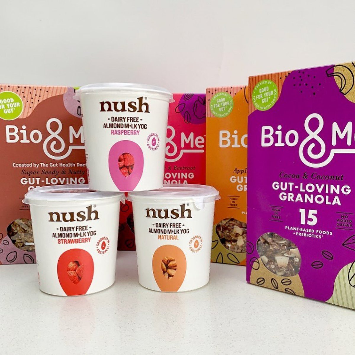 nush_foods's tweet photo. ✨ GUT LOVING #GIVEAWAY ✨ 
We’ve teamed up with our friends at @bioandmeuk to bring you this delicious and gut boosting breakfast hamper 🤩! To be in with a chance of winning; follow @nush_foods &amp; @bioandmeuk like &amp; RT this post. 
#competition #win #prize #vegan https://t.co/ReFw6XLuh6