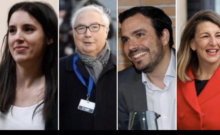 Por qué nos estamos convirtiendo en un país comunista? Por qué si solamente votaron a Podemos el 12’8%? Por qué cuatro ministerios y una vicepresidencia? Por qué Pablo Iglesias en el CNI? Por qué el control de RTVE?