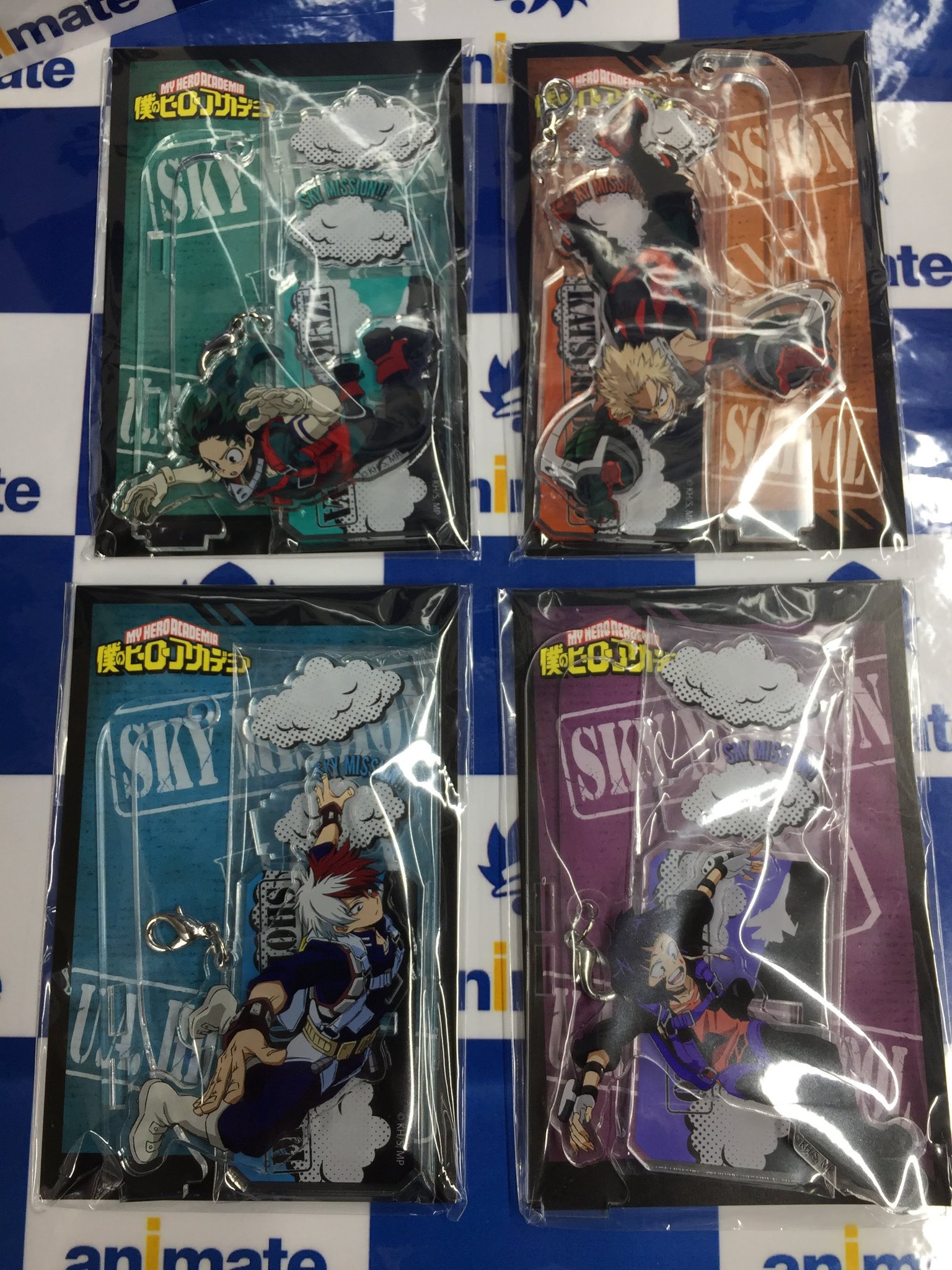 アニメイト松本パルコ グッズ入荷情報 僕のヒーローアカデミア よりスカイミッション柄の クリアファイル ゆらゆらアクリルスタンド が入荷いたしましたズラ 新商品コーナーにて販売中 ヒロアカ アニメイト松本パルコ グッズ入荷情報 僕のヒーローアカデミア よりスカイミッション柄の クリアファイル ゆらゆらアクリルスタンド が入荷いたしましたズラ 新商品コーナーにて販売中 ヒロアカ