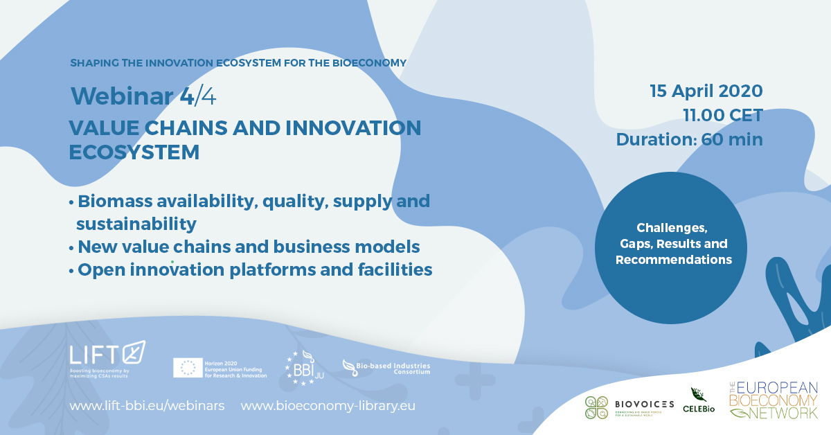 Circular Bio-based Europe Joint Undertaking (@cbe_ju) on Twitter photo Join tomorrow our <a href="/EUBioLibrary/">EUBioLibrary</a> project's webinar 💻!
📣 Value chains and #innovation ecosystem
📅 15 April, 11:00 CET
Register here 👉 lift-bbi.eu/webinars/event…
#biobased 🌱 #bioeconomy 🌿 #sustainability 💚 Join tomorrow our <a href="/EUBioLibrary/">EUBioLibrary</a> project's webinar 💻!
📣 Value chains and #innovation ecosystem
📅 15 April, 11:00 CET
Register here 👉 lift-bbi.eu/webinars/event…
#biobased 🌱 #bioeconomy 🌿 #sustainability 💚