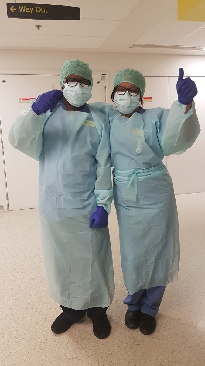 RLHSurgery (@surgeryrlh) on Twitter photo Staff supporting and encouraging each other in this challenging time, whilst working in different environments and still smiling under those masks!!! πππ·π·πππ·π·#Covid_19
#StayHome
#NHSheroes
#CovidWarriors @RoyalLondonHosp <a href="/NHSBartsHealth/">Barts Health</a> <a href="/NHSEnglandLDN/">NHS London</a> <a href="/LouisonNatoya/">Natoya Louison</a> Staff supporting and encouraging each other in this challenging time, whilst working in different environments and still smiling under those masks!!! πππ·π·πππ·π·#Covid_19
#StayHome
#NHSheroes
#CovidWarriors @RoyalLondonHosp <a href="/NHSBartsHealth/">Barts Health</a> <a href="/NHSEnglandLDN/">NHS London</a> <a href="/LouisonNatoya/">Natoya Louison</a>