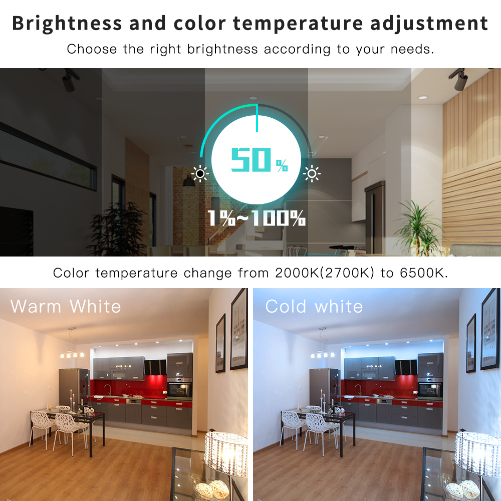 GledoptoLight's tweet photo. #Gledopto Intelligent Bulb LED Spot light. MultiFunction for you.
App Control / Voice Control / Million Colors / Dimmable / Color temperature adjustable, etc. #SmartBulb #HomeLight #Bulb #Spotlight #NightBulb #LED #IOT #IntelligentBulb #StandWithBright
https://t.co/8iuU92bLd4 https://t.co/mhBB7z4MmP