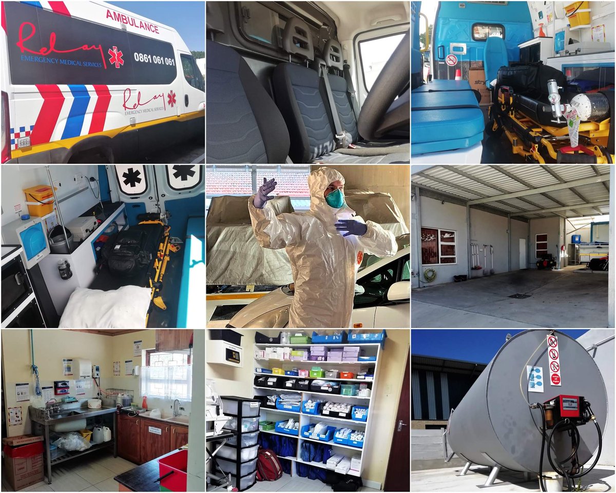 Relay_Ops's tweet image. Dedicated #Covid19inSA  ambulances in @NMandelaBay by RelayEMS lm.facebook.com/l.php?u=http%3…