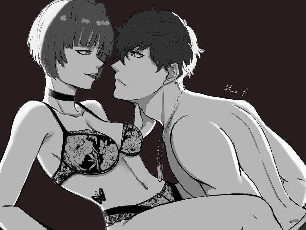 AlmaFarron's tweet photo. Here’s your snack 👁👄👁 #AkiTae https://t.co/DIjDvjje3v
