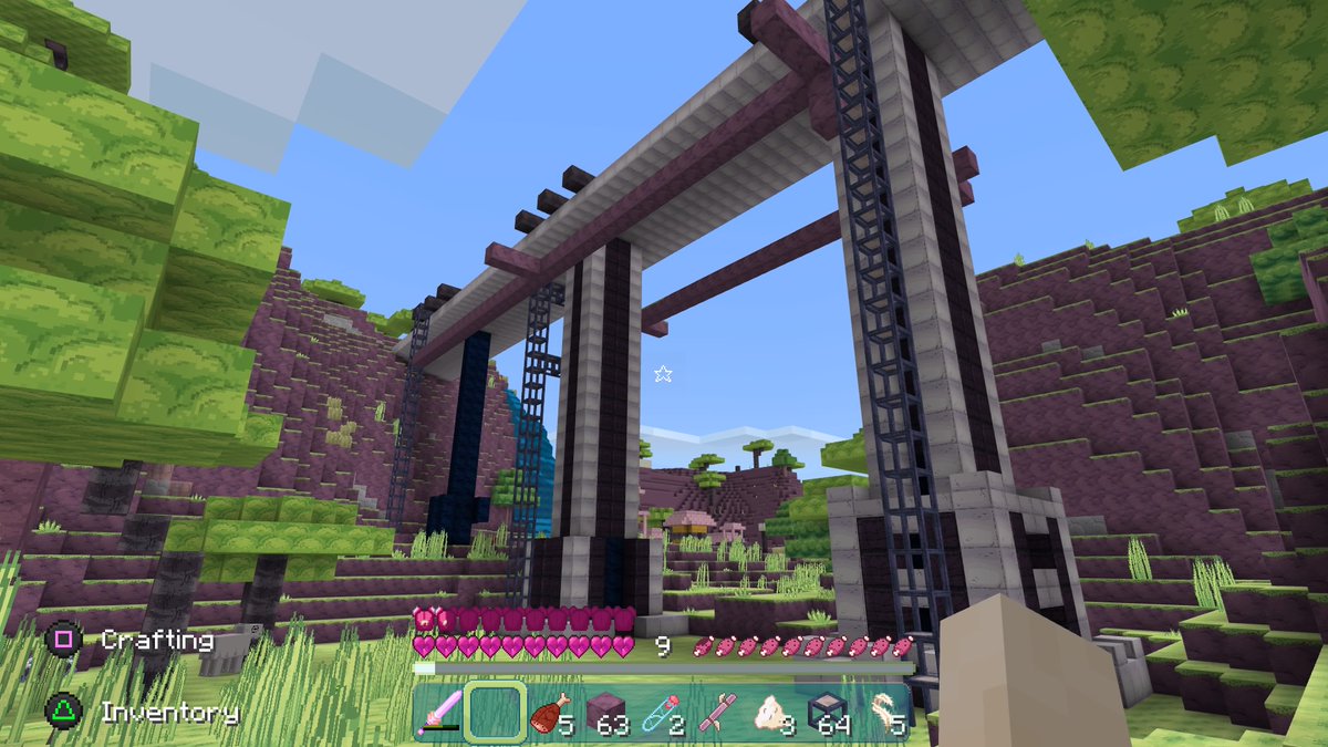 TheHeelHound's tweet image. #Minecraft  #PS4share #Bridgebuild