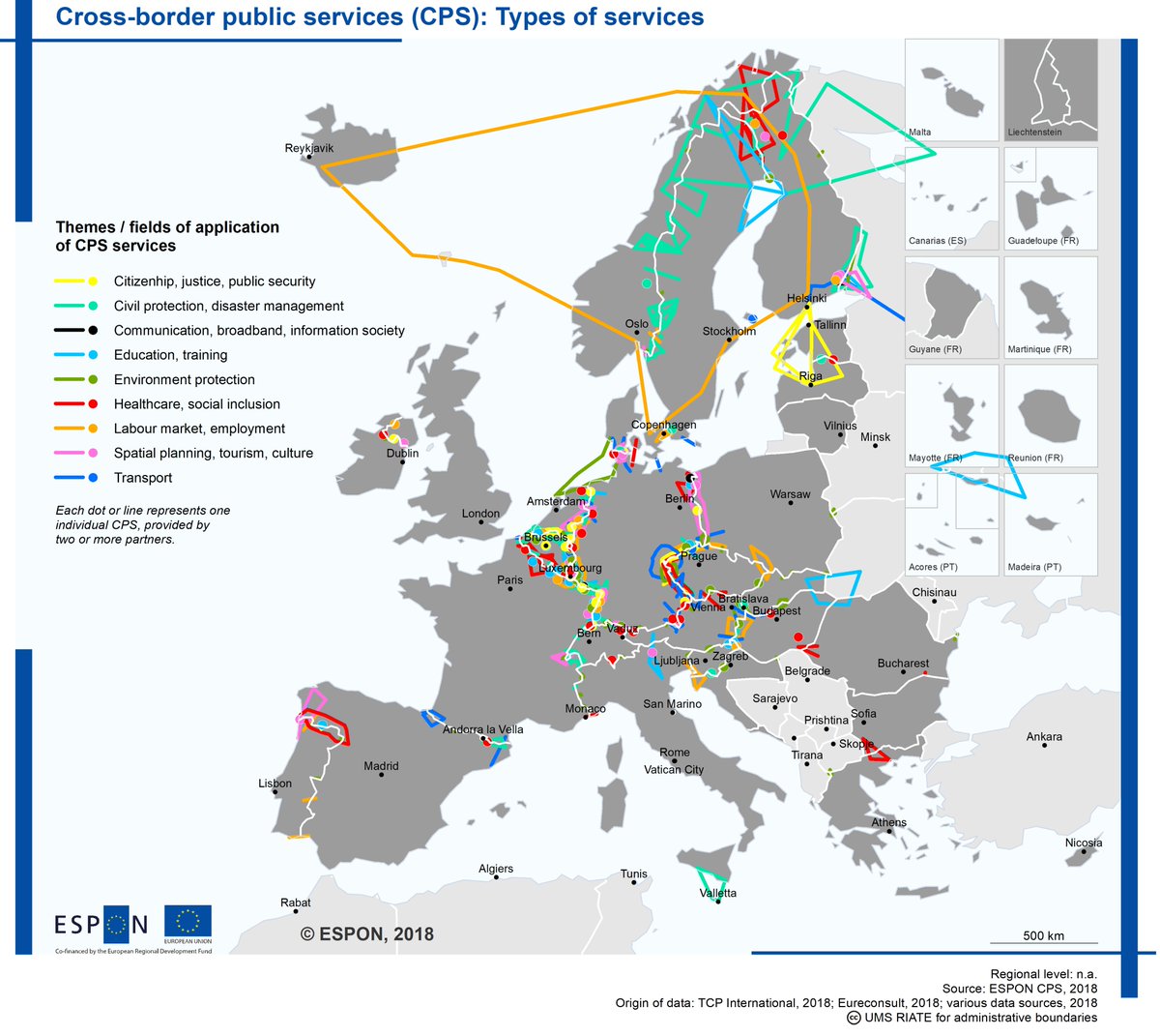 ESPON_Programme's tweet photo. [New article] From Portugal and Spain to Finland and Sweden, border towns are working together to provide Cross-border Public services to their citizens and improve their quality of life. 
https://t.co/Sg9beXKvUV https://t.co/mYMiekvyxb