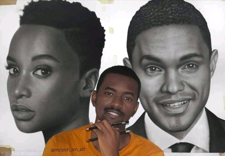 Ncuthu_'s tweet photo. His name is Shanfield Moyo from Bulawayo Zimbabwe.. Look at the beauty of his drawings below wow🙆‍♂️👌❤️ https://t.co/djMWJ1JKxE