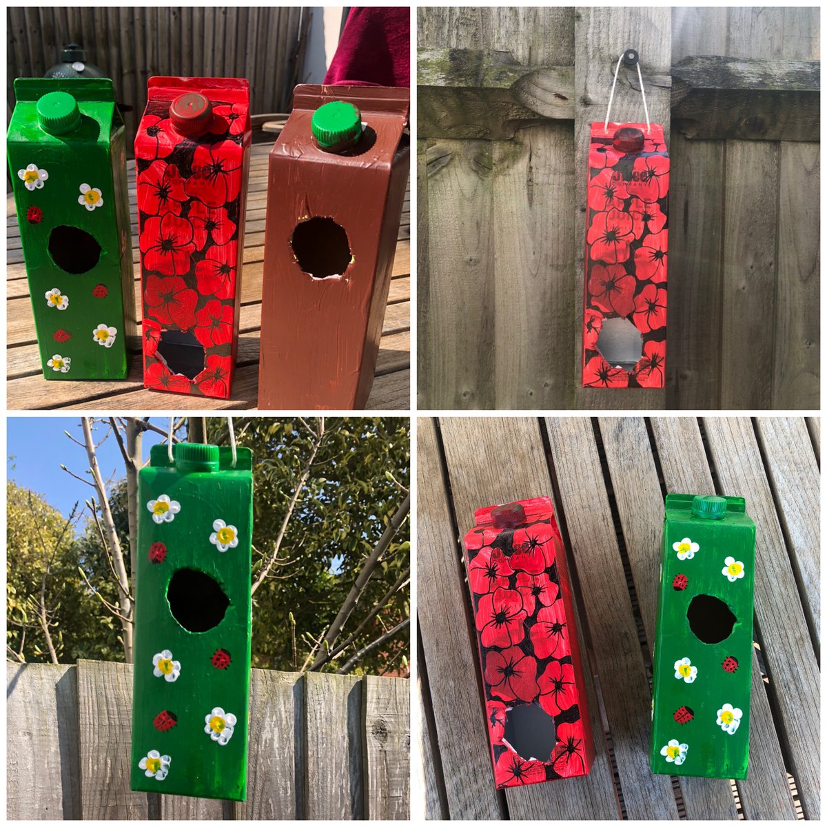 Do you have a few juice or milk cartons lying about? Then why not turn them into something useful! 

This week, Beccy from <a href="/thecraftyhareuk/">The Crafty Hare</a> and her two adorable apprentices show you how to make a lovely home for birds. #recycled #TuesdayMotivation

maryfrancestrust.org.uk/make-your-own-…