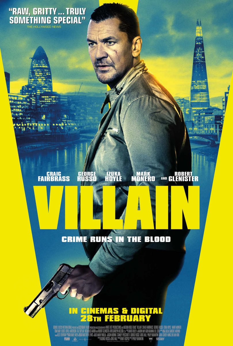 Imokenpi V Twitter クレイグ フェアブラス主演の最新クライム スリラー Villain 予告編 ロバート グレニスター他 T Co X0hfhvf9g1