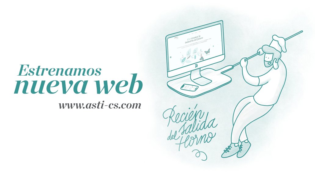 Este mes de #confinamiento ha hecho que nos renovemos por dentro y por fuera. Hemos redefinido por completo nuestra web con un diseño limpio, joven y sencillo ¡Esperamos que os guste! #ReciénSalidaDelHorno #beASTI asti-cs.com