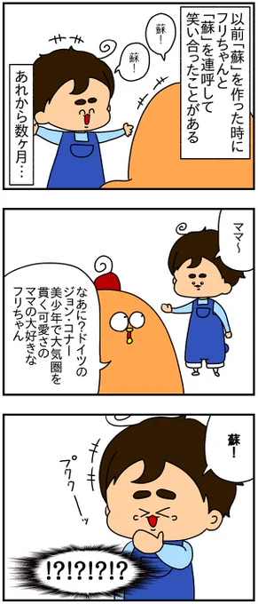 2歳児の記憶の蓋 