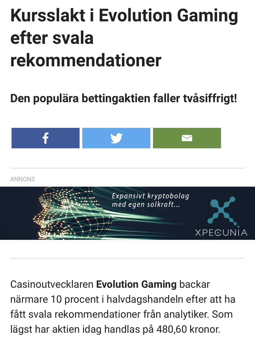 Lou_Mannheim's tweet photo. ABG fick efter två års väntan äntligen rätt i sin riktkurs på EVO på 440 kr. 😀 #proffs #split5:1 https://t.co/q0HPHlVSX9