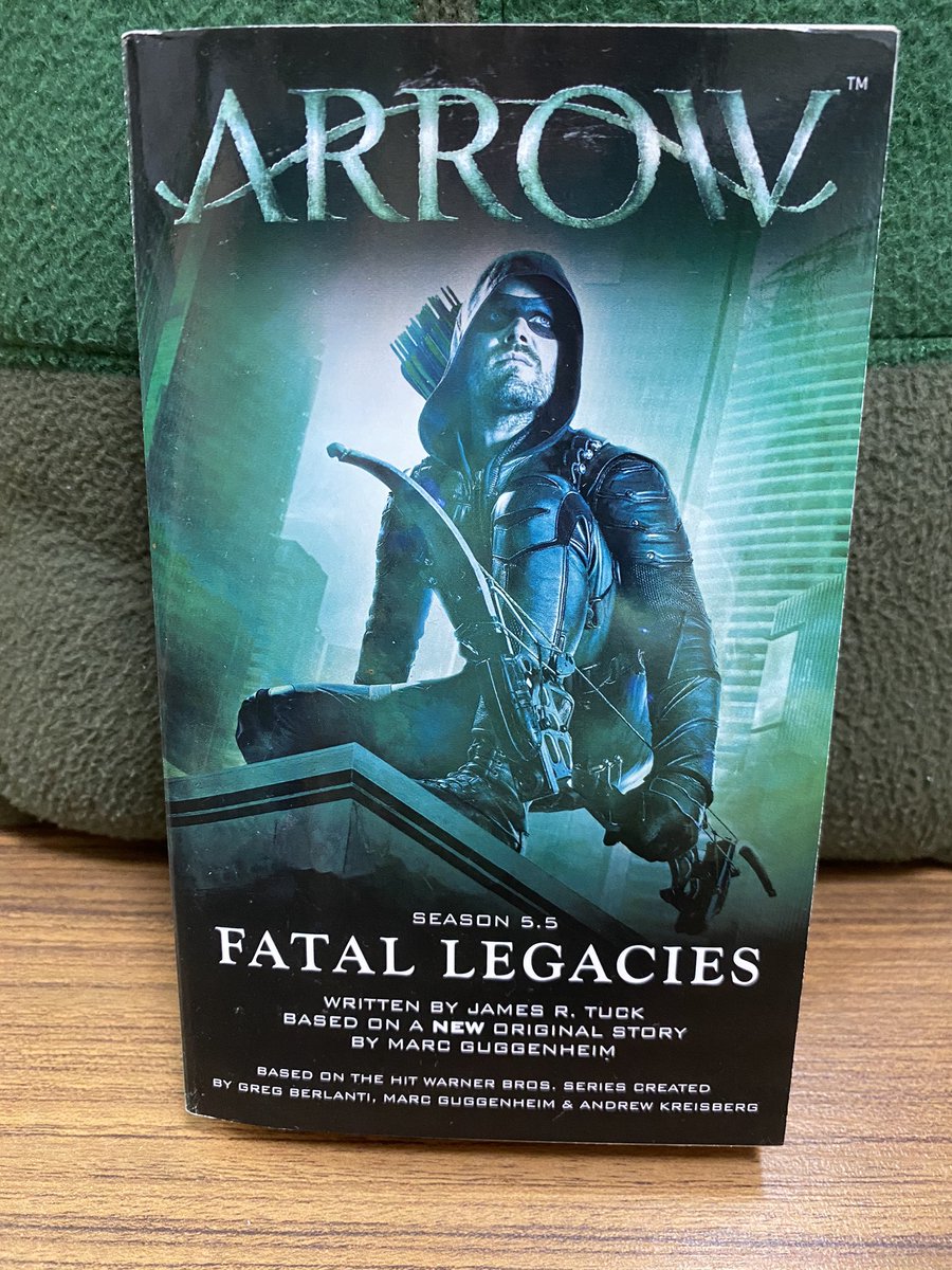 Last book after dinner.It’s a stand-alone but I might as well add my live-tweeting to this thread  #Arrow