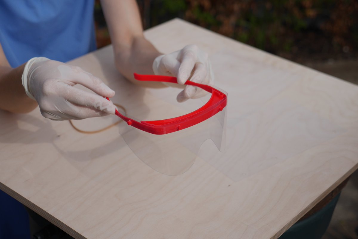 Eadonnews's tweet photo. Today, in response to the ongoing #covid19 global pandemic we launch the #SheffShield, a high volume manufacture, regulation compliant, UK supply chain #PPE face shield. Find out more at https://t.co/b1qP29cTLr @sheffshield https://t.co/FUUZ3a4A5u