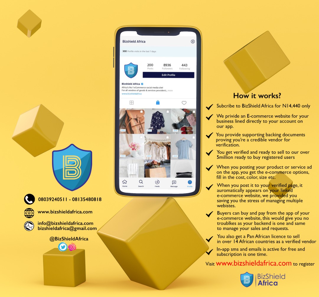 MisterRedefined's tweet photo. I need the Vendors on my list to jump on the #BizShieldAfrica train and Pre subscribe for only N14,440 as e dey hot 🔥
Register via > https://t.co/iNW3087wso
No matter what you sell, carry it there, start selling and make money 💪🏾💪🏾 https://t.co/hHMSOspOez